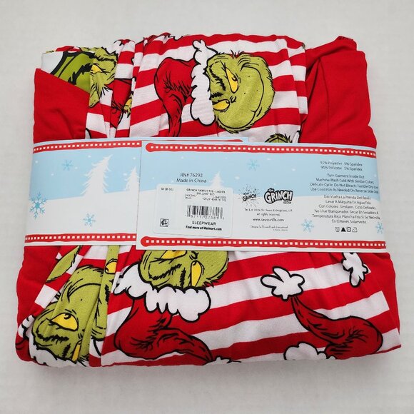 Grinch Pijama Set For Women Size M - Picture 2 of 3